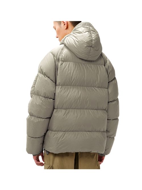 Piumino trapuntato con cappuccio C.P. COMPANY | 21CMOW210A-110655G936 FLINT GREY